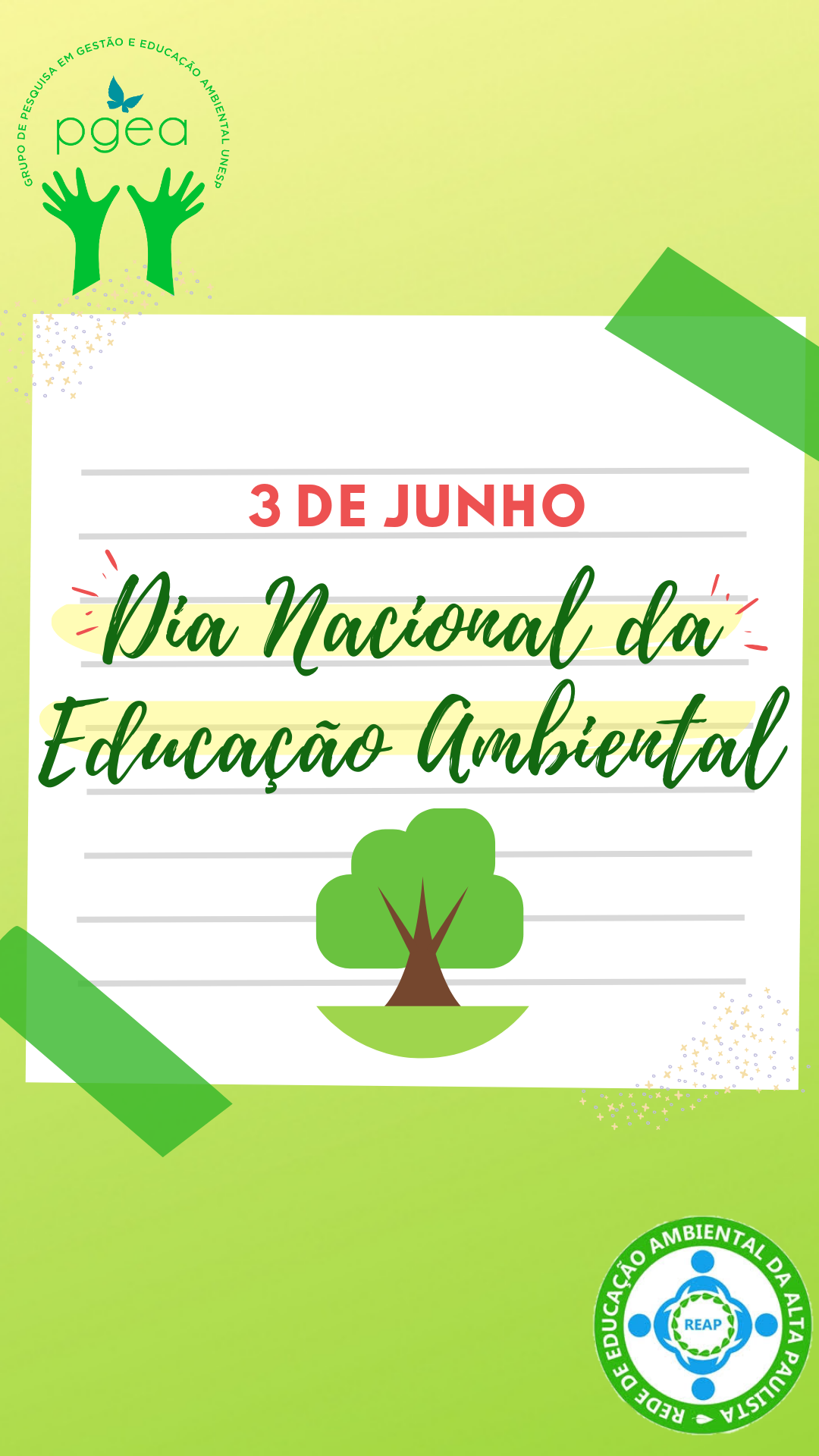 Capa Dia do Educador Ambiental